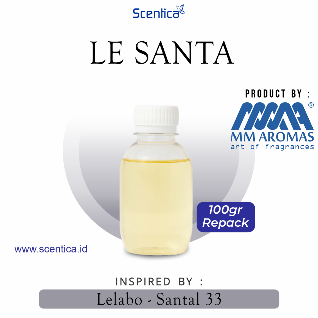 Bibit Parfum LE SANTA Inspired Perfume By LABO SANTAL 33 Kemasan Repack 100gr Original Product By MM