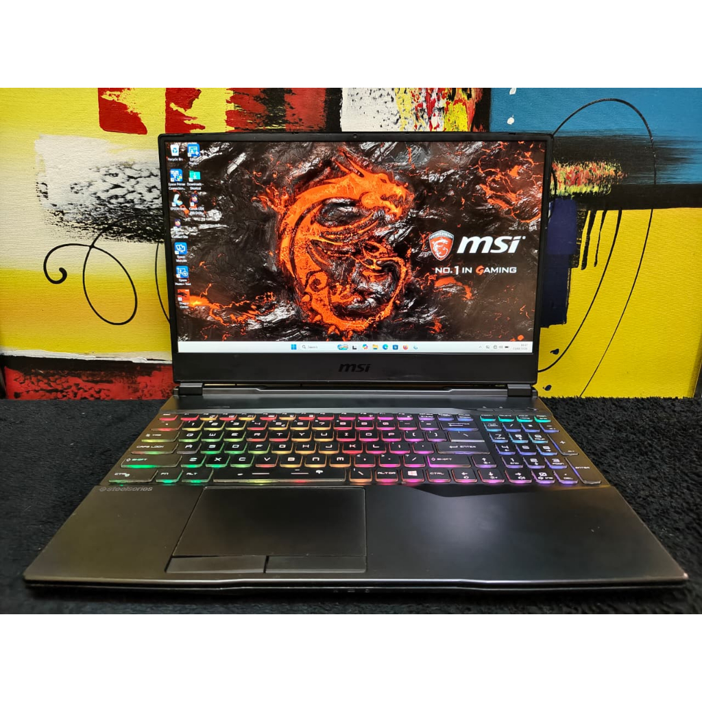 Laptop Gaming Msi GP65 Leopard Core i7 9750H Ram 16gb RTX 2060