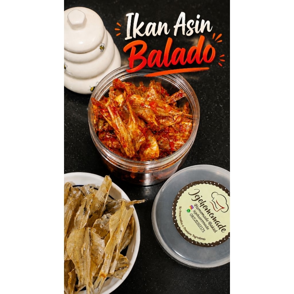 Ikan Asin Balado