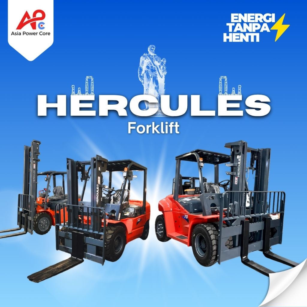 Forklift HERCULES | 2 - 15 Ton | Forklift Diesel HERCULES