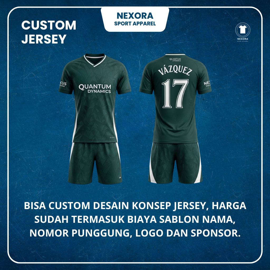JERSEY CUSTOM FULL PRINTING FUTSAL SEPAK BOLA VOLLY / KOSTUM VOLI FULL PRINTING
