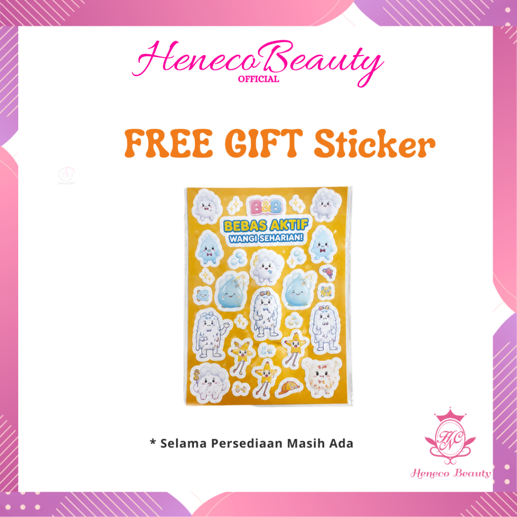 (GIFT) B&B Gift Sticker Random