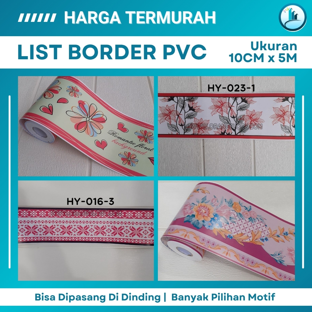 Wallpaper List Stiker Dinding Bawah Aesthetic List Dinding PVC List Stiker Tembok Bahan Premium