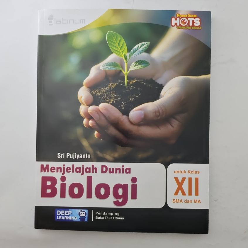 Buku Menjelajah Dunia Biologi Kelas 12 SMA/MA Platinum Tiga Serangkai Sri Pujiyanto Kurikulum Merdek