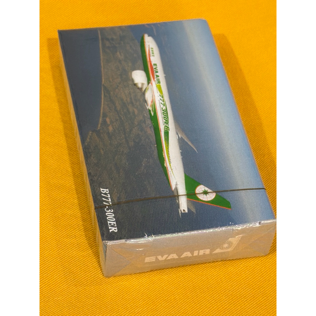 Kartu Remi versi penerbangan Eva Air B777-300ER