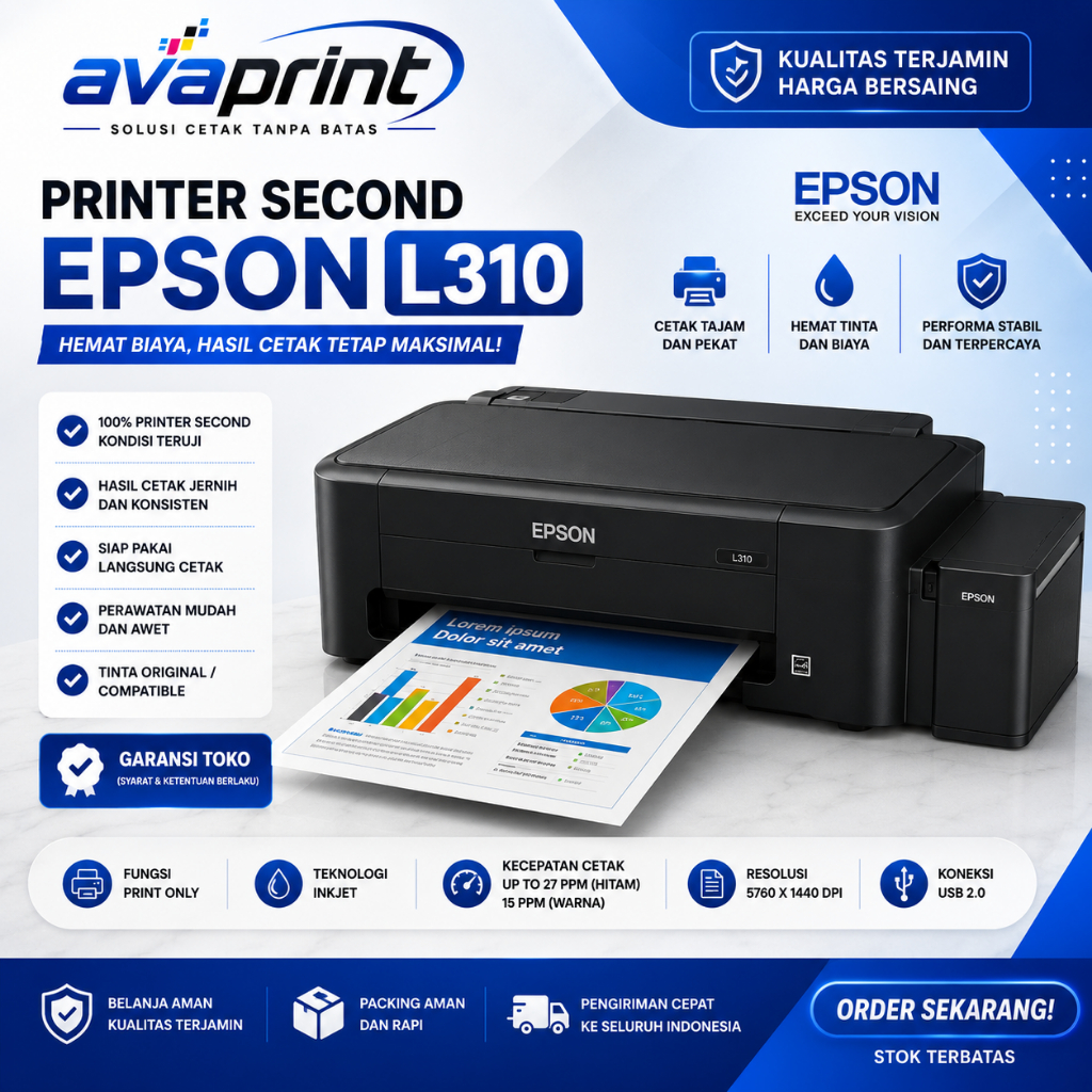 AVAPRINT | EPSON L310 SECOND