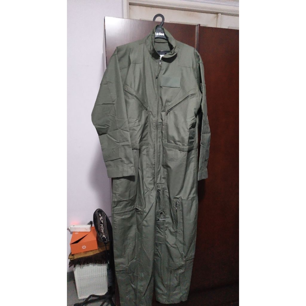 Flying suit Nomex Coveralls, Flyers CWU-27/P, Green