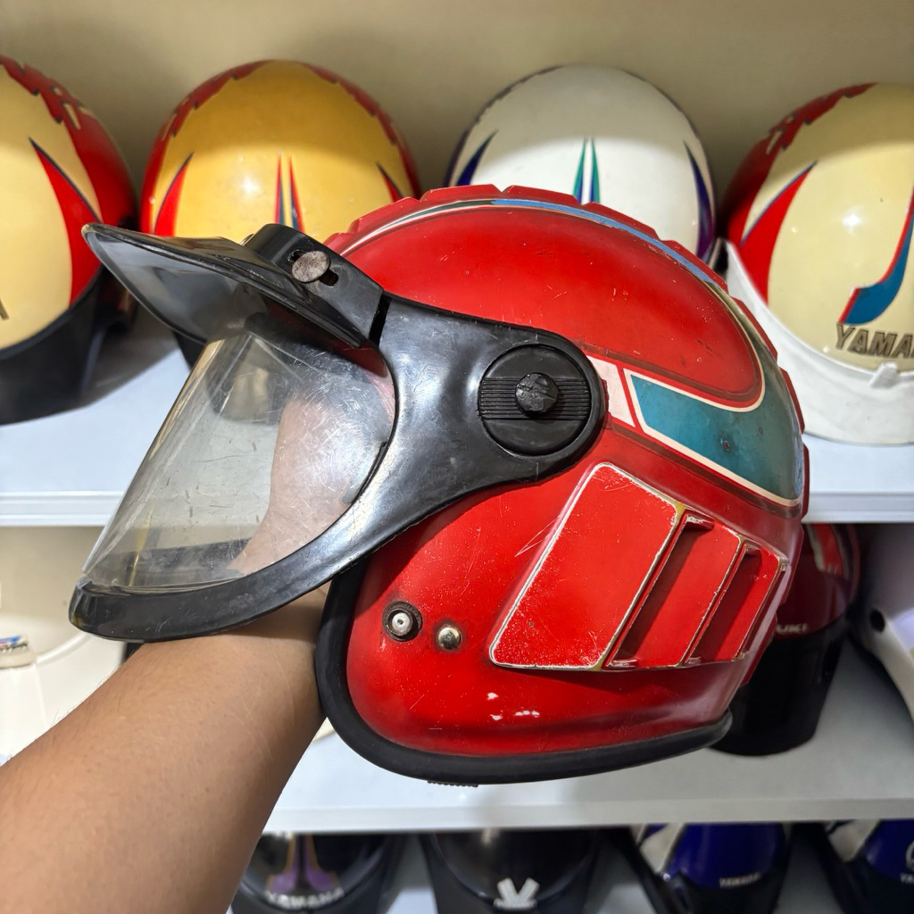 HELM LAWAS, JADUL, KLASIK DMI GAG ROBOT ORIGINAL