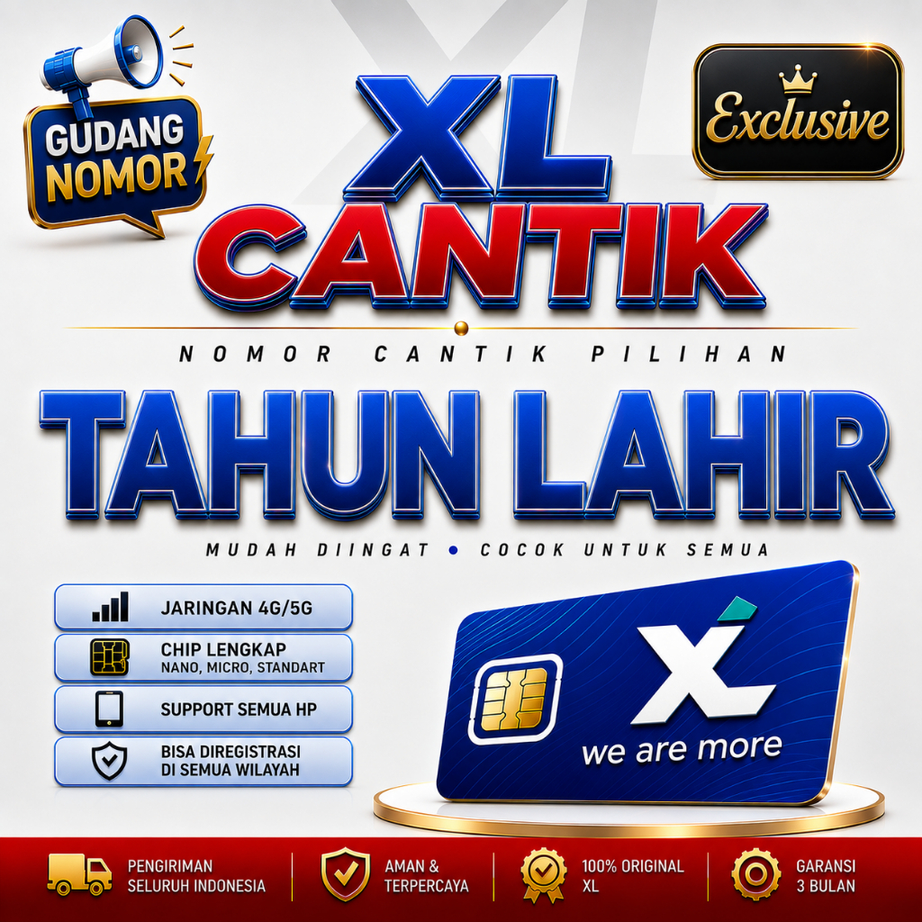 No Cantik XL 11 Digit Nomer Cantik XL 11 Digit Kode Tahun Kartu Perdana Nomer Cantik XL 11 Digit Buk
