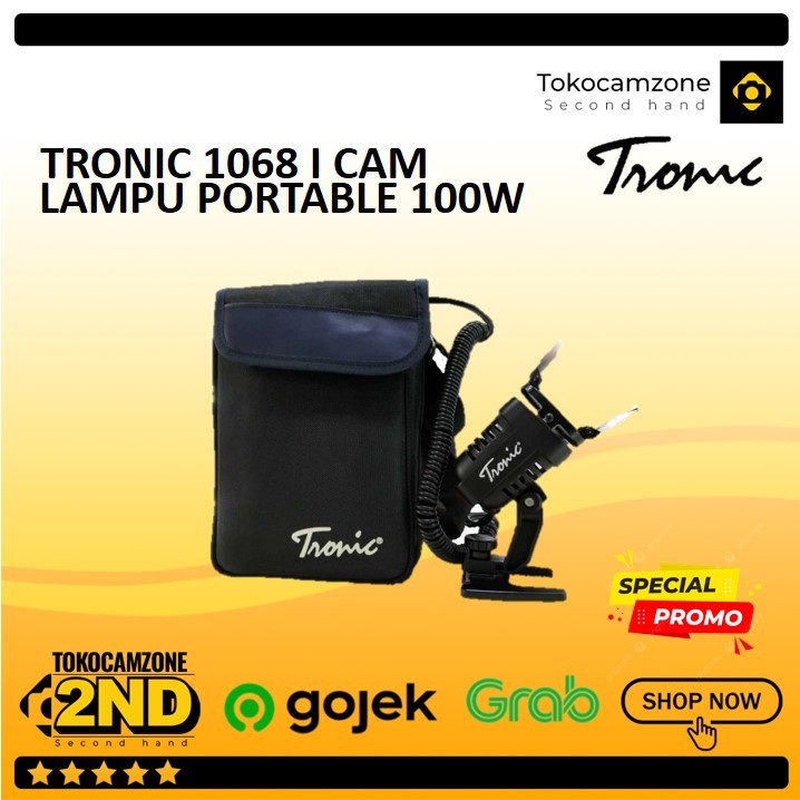 TRONIC 1068 I CAM LAMPU PORTABLE 100W