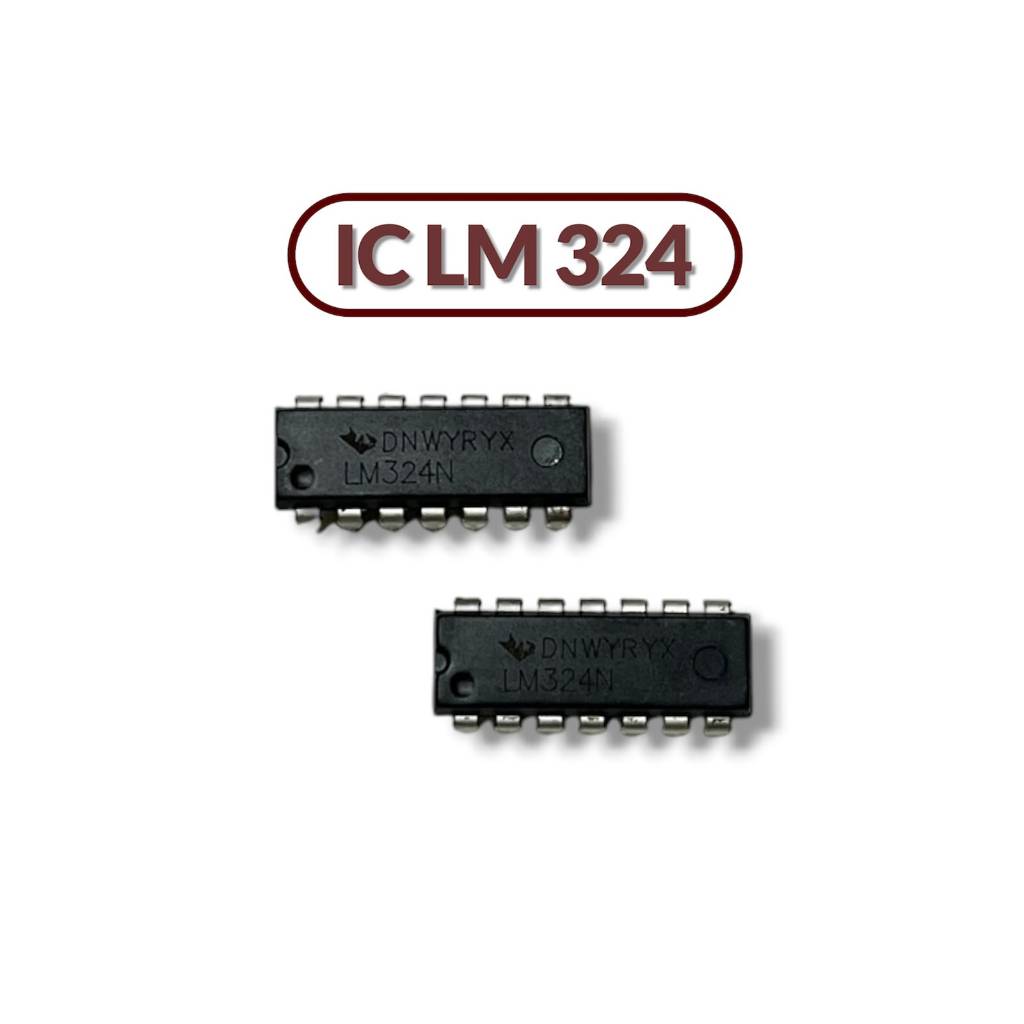 IC LM324 DIP-14 Original Op Amp Quad IC LM 324