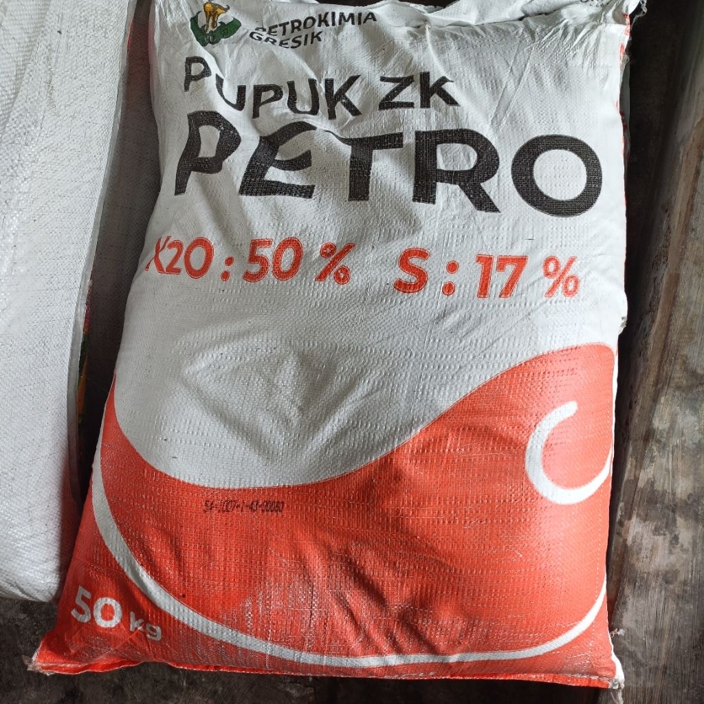 Pupuk ZK Petro Untuk Pemanis Buah Kemasan 50 Kg