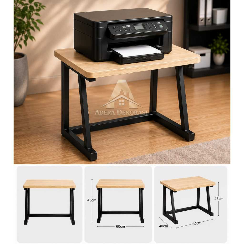 RAK PRINTER - MEJA PRINTER - MEJA PRINTER MINIMALIS SERBAGUNA - MEJA PRINTER KECIL - FURNITURE KANTO