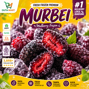 Murbei/Mulberry/Blackberry Frozen 1KG Lokal dan Impor | Duta Mart Indonesia