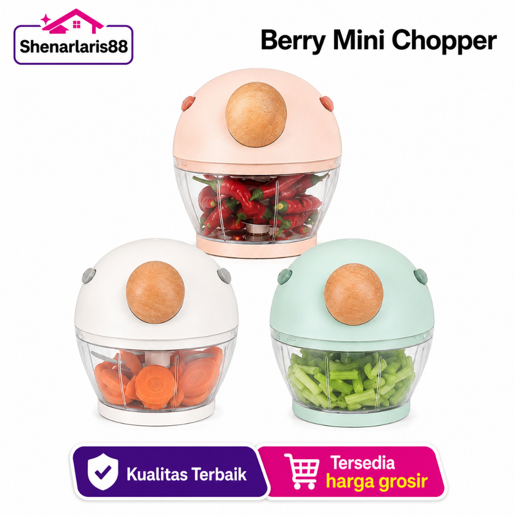 Chopper Manual Tarik Chopper Manual Daging Bumbu Halus Chopper Manual
