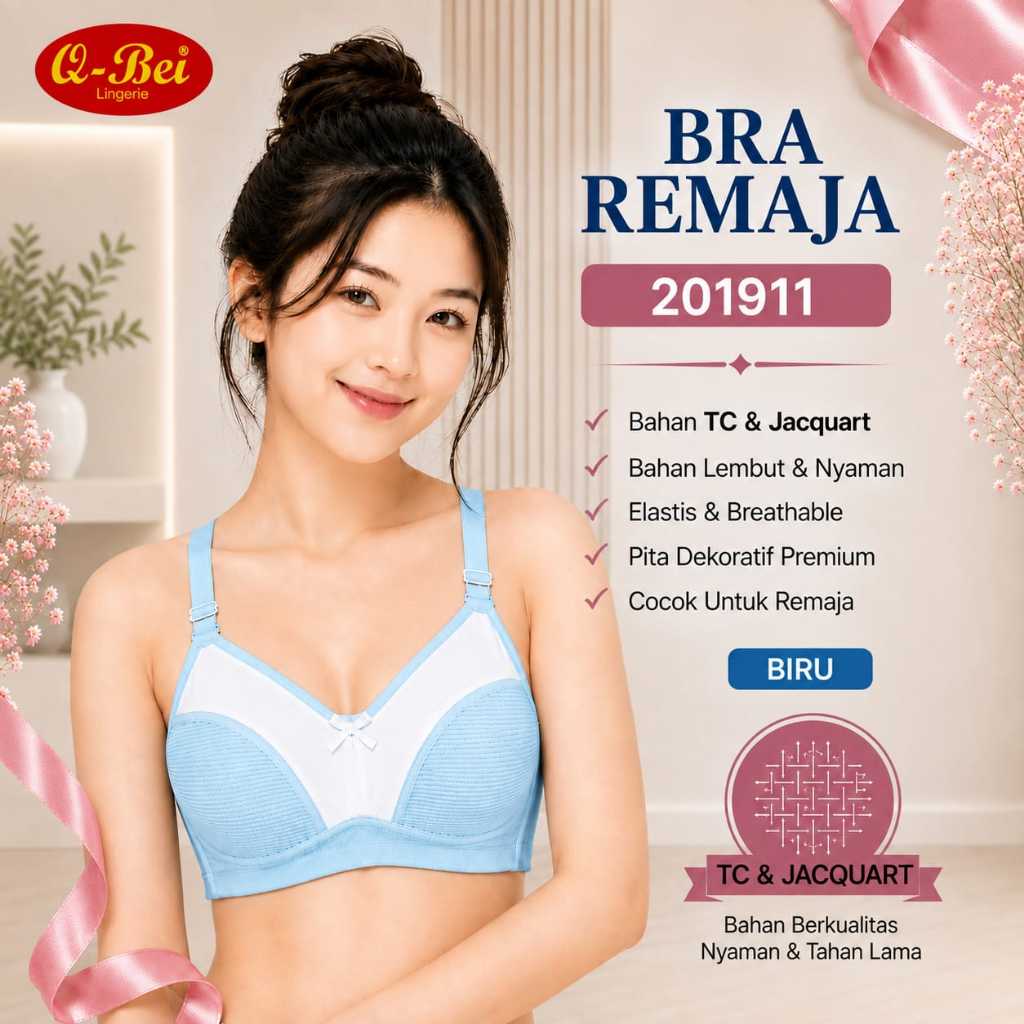 Bra-Bh Remaja / Miniset Anak / QBei Sweety-Q bei Merah