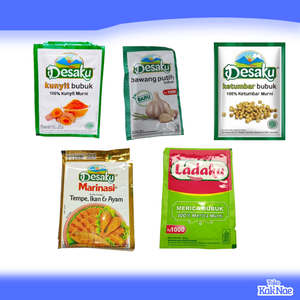 Desaku Bumbu Rempah Pilihan - All Varian