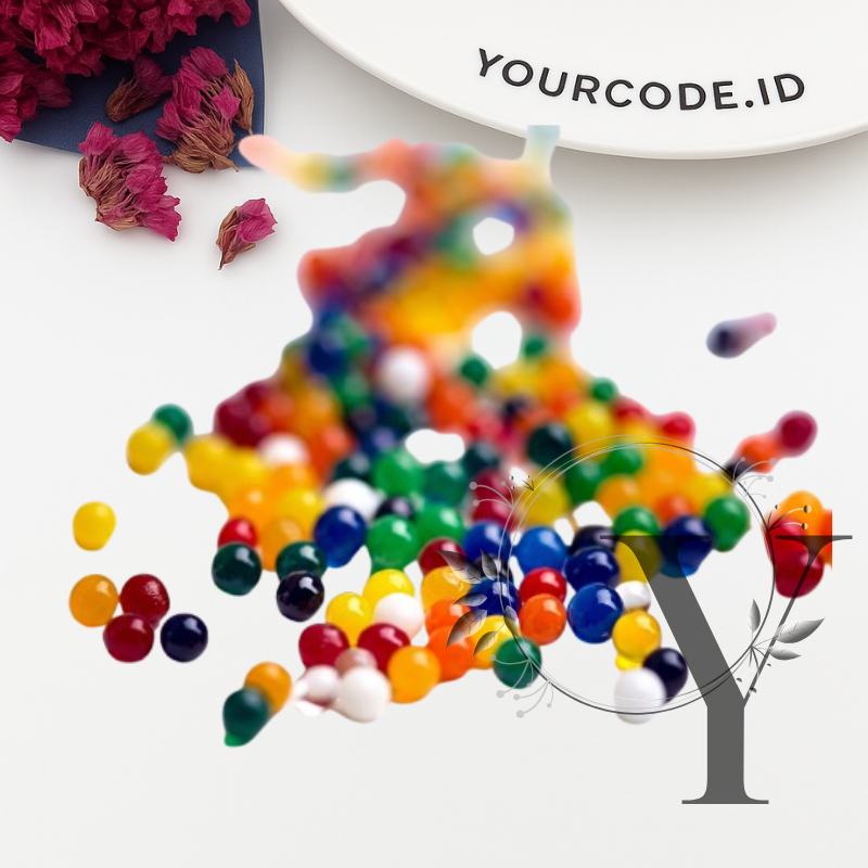 WATERBEADS 10 GR WATER BEADS WATER BEAD WATERBEAD HYDROGEL SENSORY PLAY MEDIA TANAMAN WATER BEAD