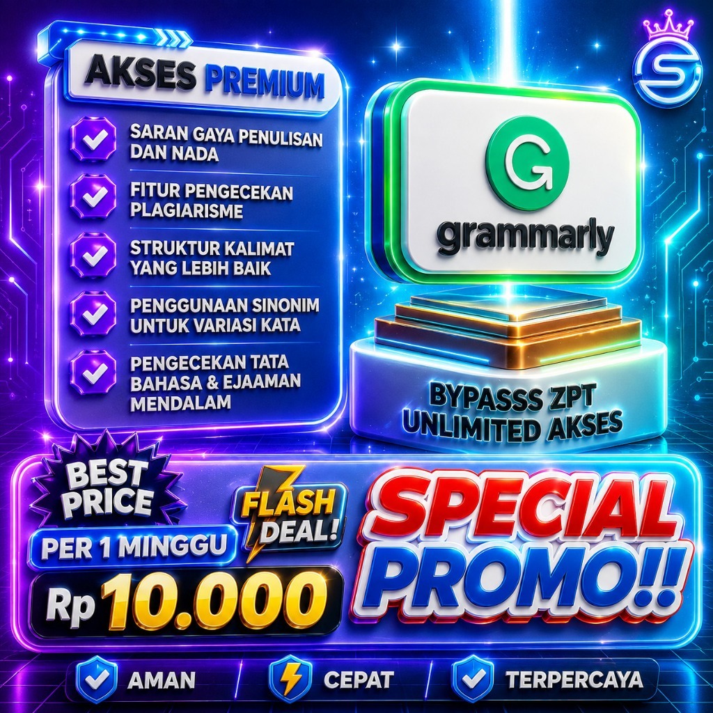 Grammarly Premium || Full Garansi