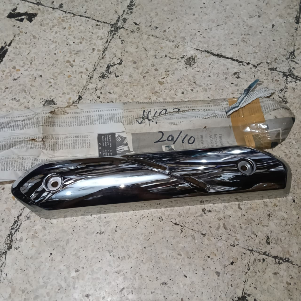 Pelindung knalpot jupiter z 2010 Plat knalpot jupiter z 2010 Tutup knalpot jupiter z 2010