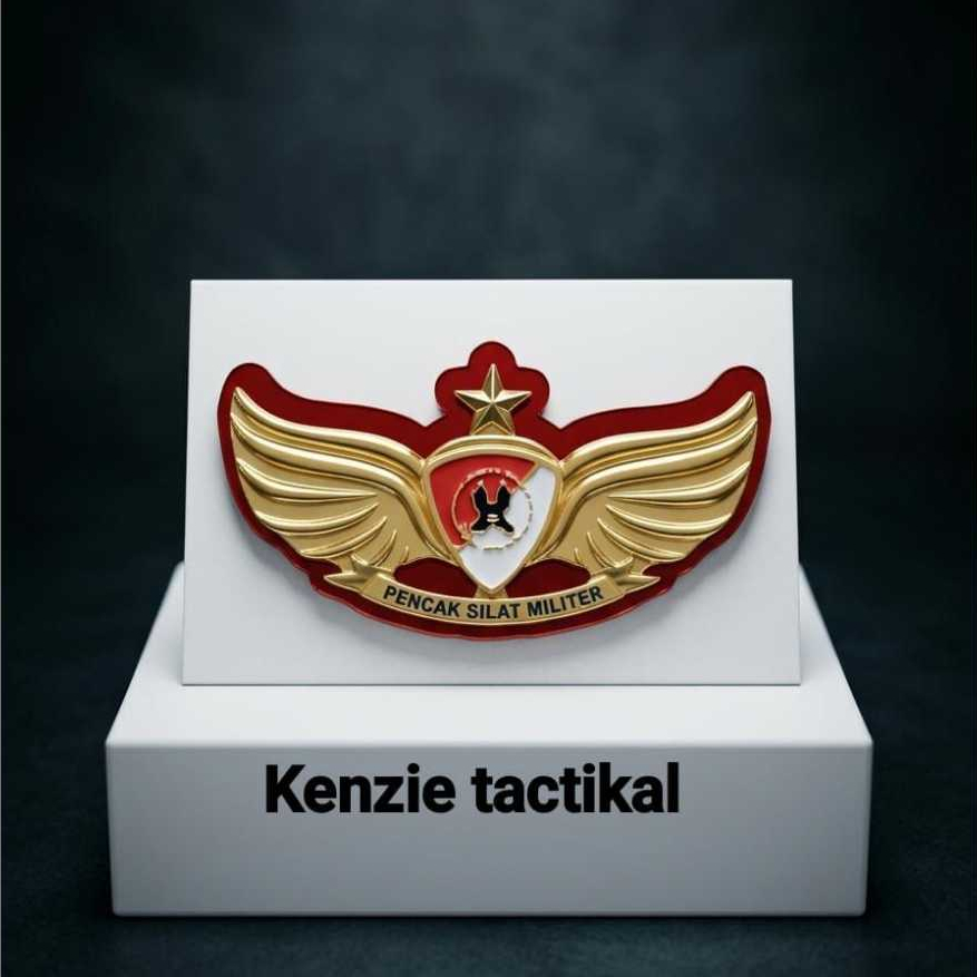 Brevet Pin Pencak Silat Militer Brivet Wing PSM