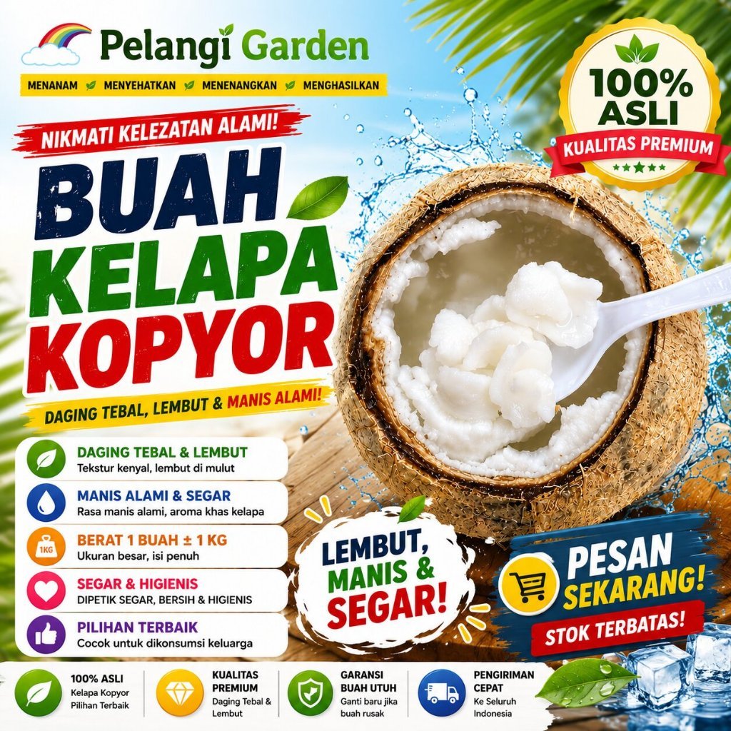 HARGA TERJANGKAU !! Kelapa Kopyor Kultur Jaringan