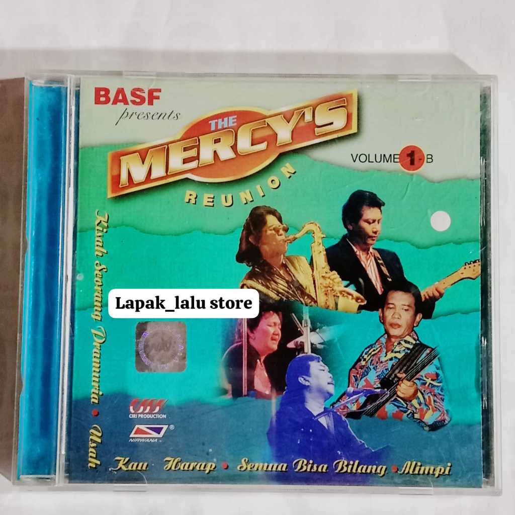 VCD Lagu Indo The Mercy's Reunion Vol 1B Kisah Seorang Pramuria