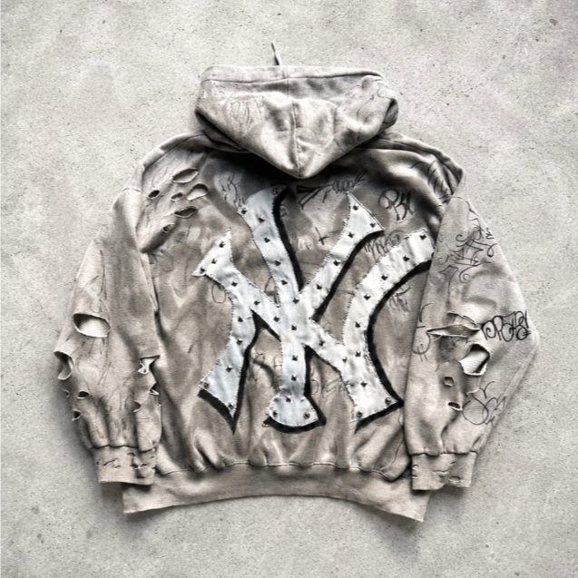 Boxy Hoodie Y2K Reworked