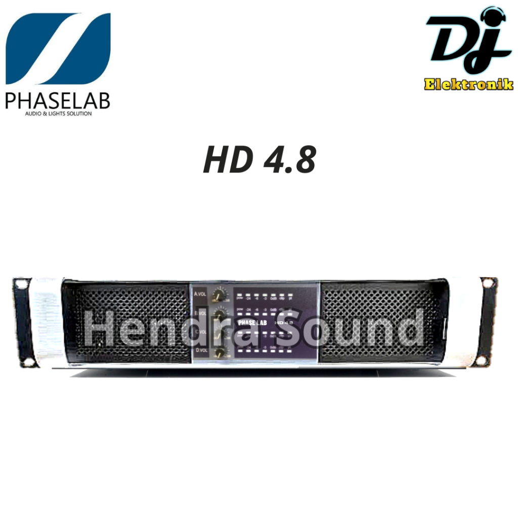 Power Amplifier Phaselab / Phase Lab HD4.8 / HD 4.8 - 4 channel