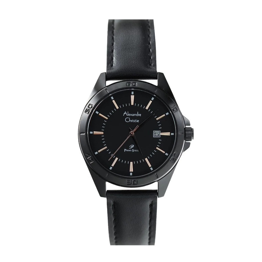 JAM TANGAN WANITA ALEXANDRE CHRISTIE PRIMO AC1011 AC 1011 LD Leather Strap Original Garansi Resmi 1 