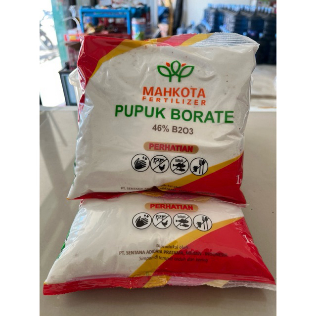 Pupuk Borate Mahkota 1KG Pembesar dan Perangsang Buah Tanaman