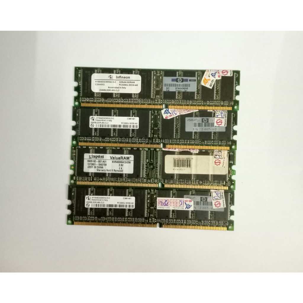 Memory Ram PC Longdimn DDR1 256MB PC3200 Branded