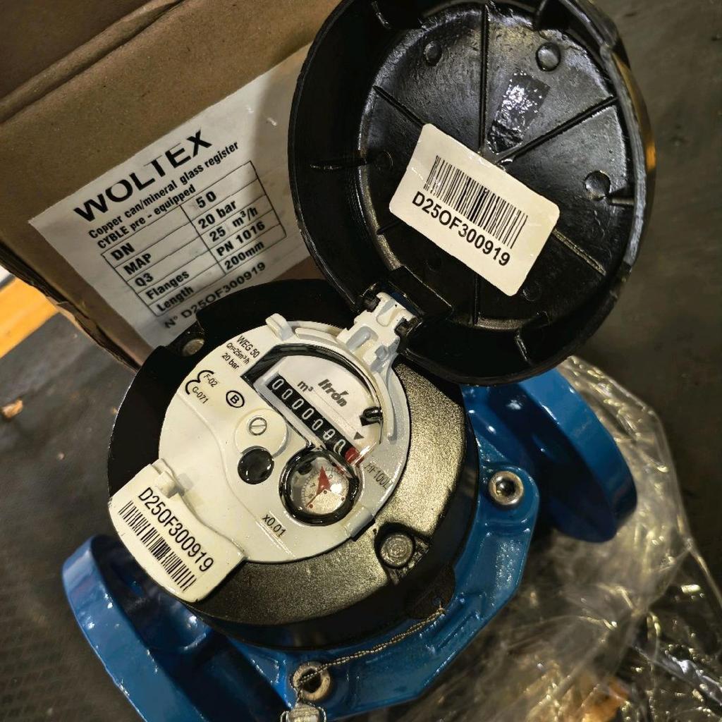 Water Meter ITRON size 2 Inch Meteran Air ITRON DN50mm