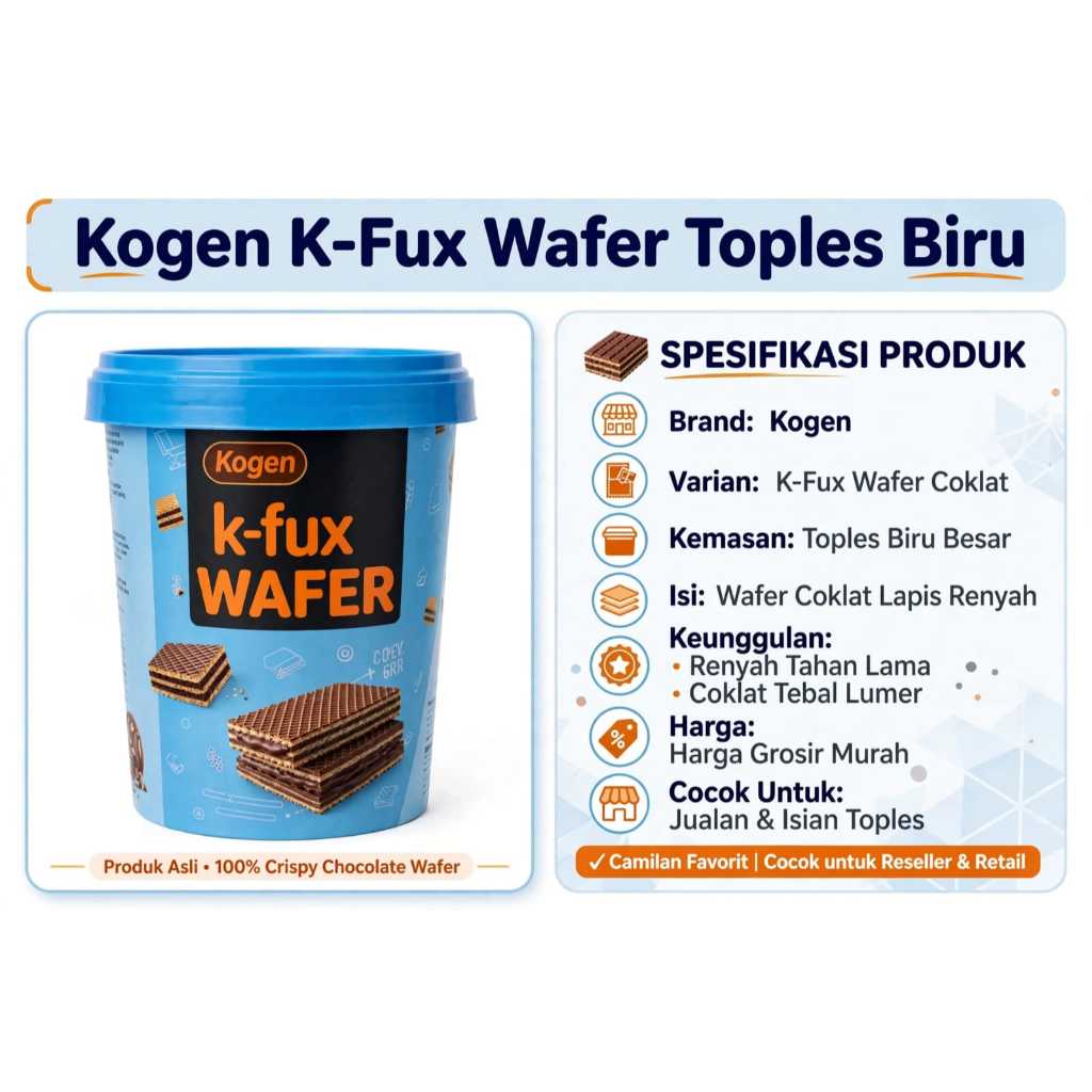 Kogen Wafer Coklat