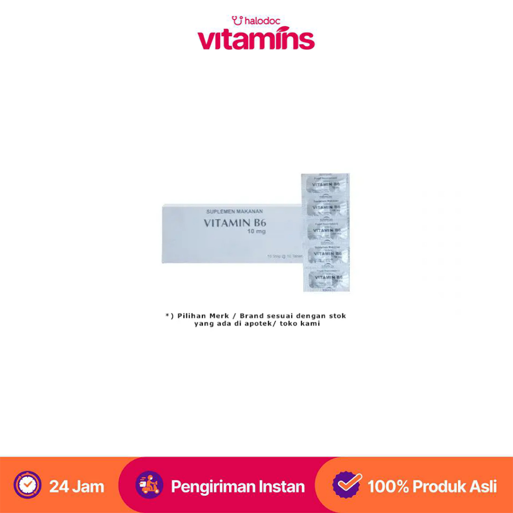 Vitamin B6 10 mg 10 Tablet