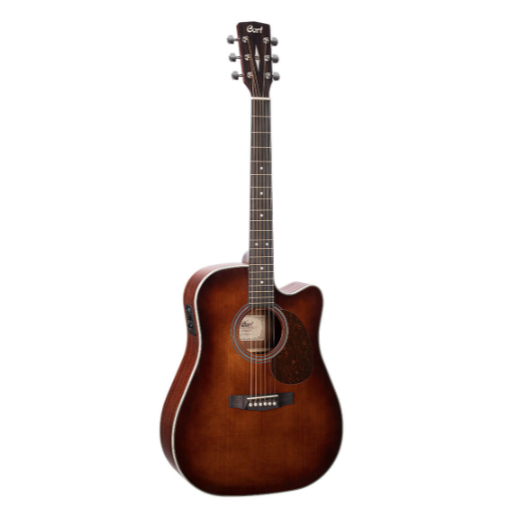CORT MR 500 E BR Gitar Akustik Elektrik - Brown Burst