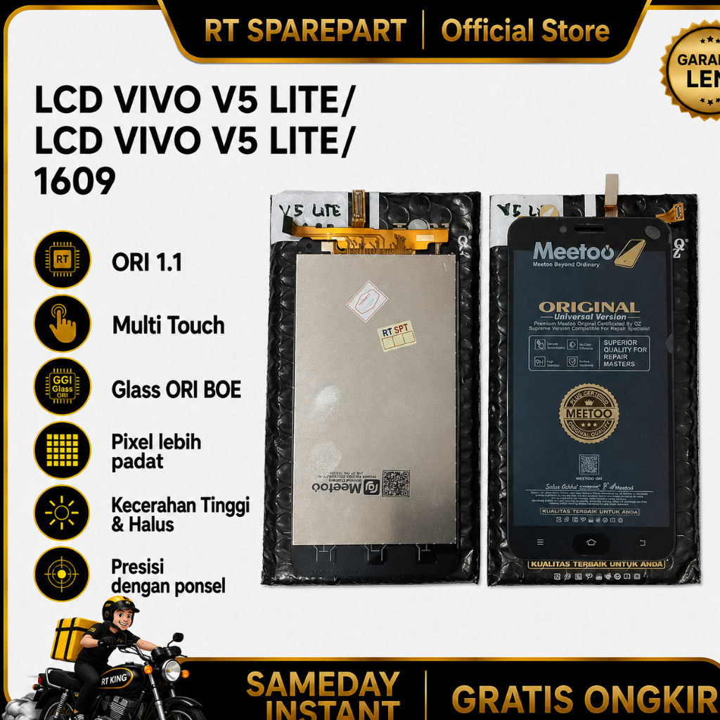 LCD TOUCHSCREEN VIVO V5 LITE/LCD VIVO V5 LITE/1609 - ORIGINAL OEM 100% NEW