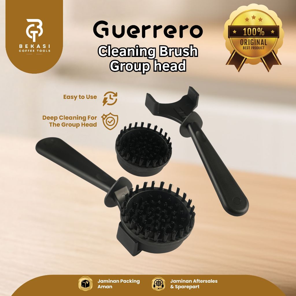Group Head Brush Sikat Pembersih Group Head Mesin Kopi Espresso Silicone 58mm