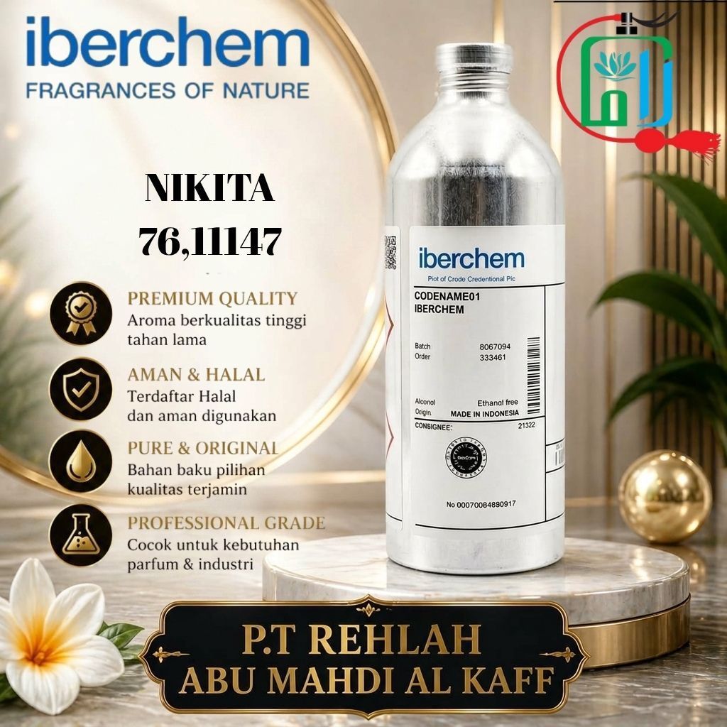 bibit parfum - NIKITA | BY IBERCHEM (KENZO DAUN) bibit parfum murni kemasan repack