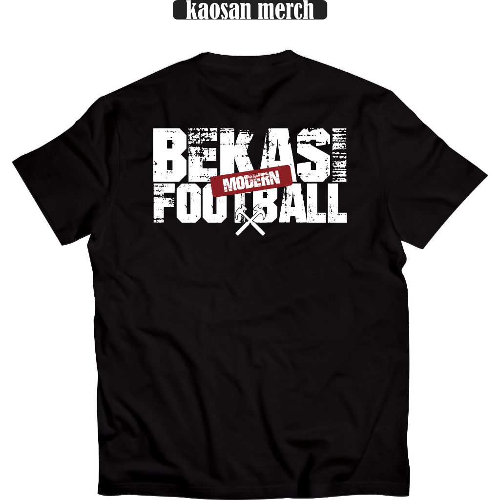 Kaos Suporter Bekasi Tshirt Bekasi Modern Football Cotton Combed