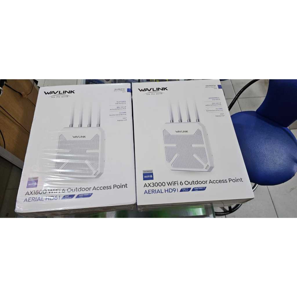 WAVLINK Titik Akses Luar Ruangan AX3000 WiFi 6 dan AX1800 wifi 6
