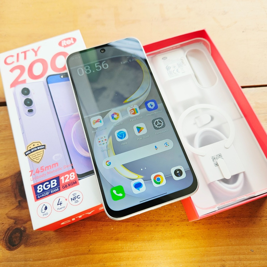 ITEL CITY 200 SECOND 4/128GB HANDPHONE SECOND HP SEKEN HP BEKAS HP MURAH