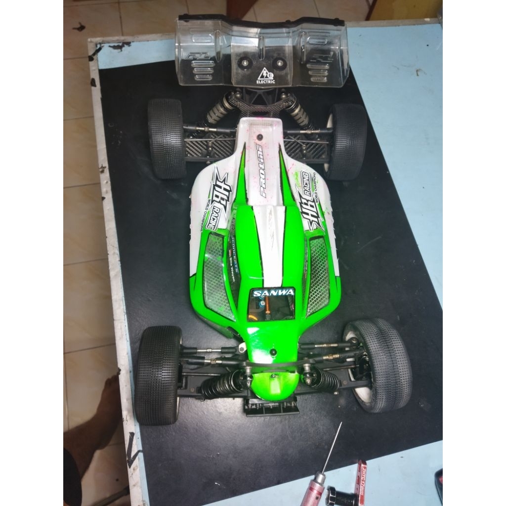 Kit rc Buggy 1/8 HB Racing E819 combo hobbywing