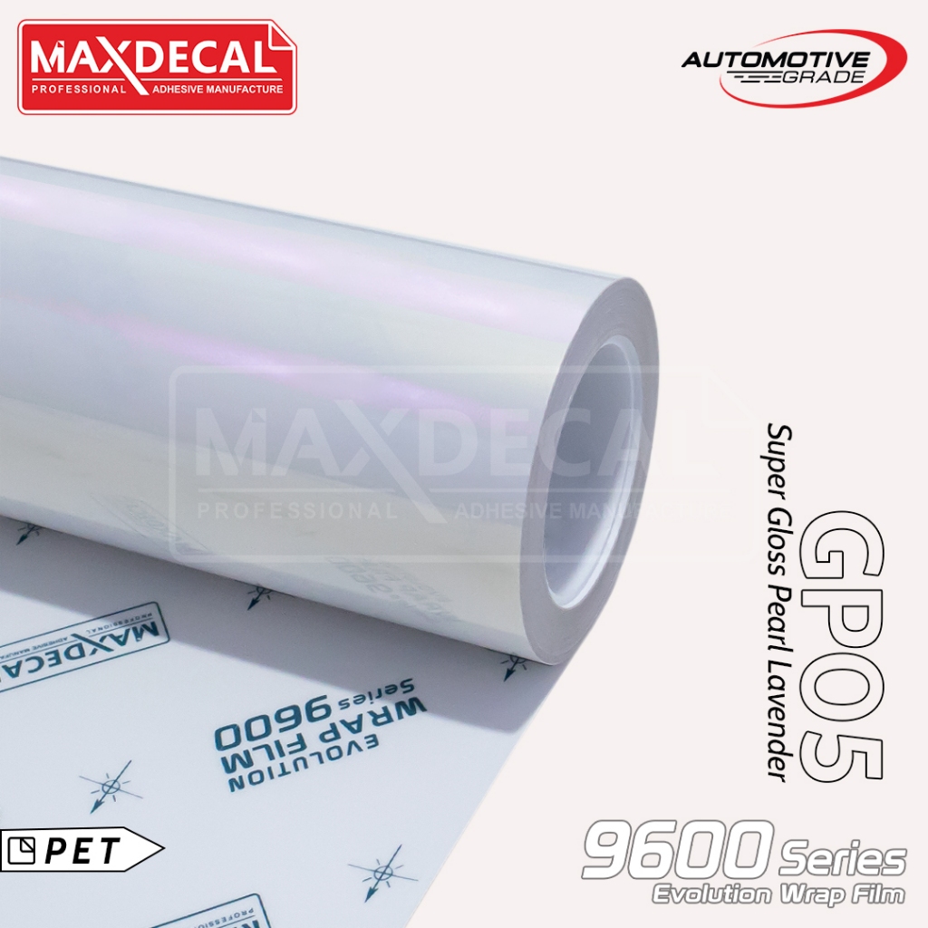 Maxdecal 9600 GP05 Glosy Pearl Lavender Putih Mutiara Lembayung Ungu