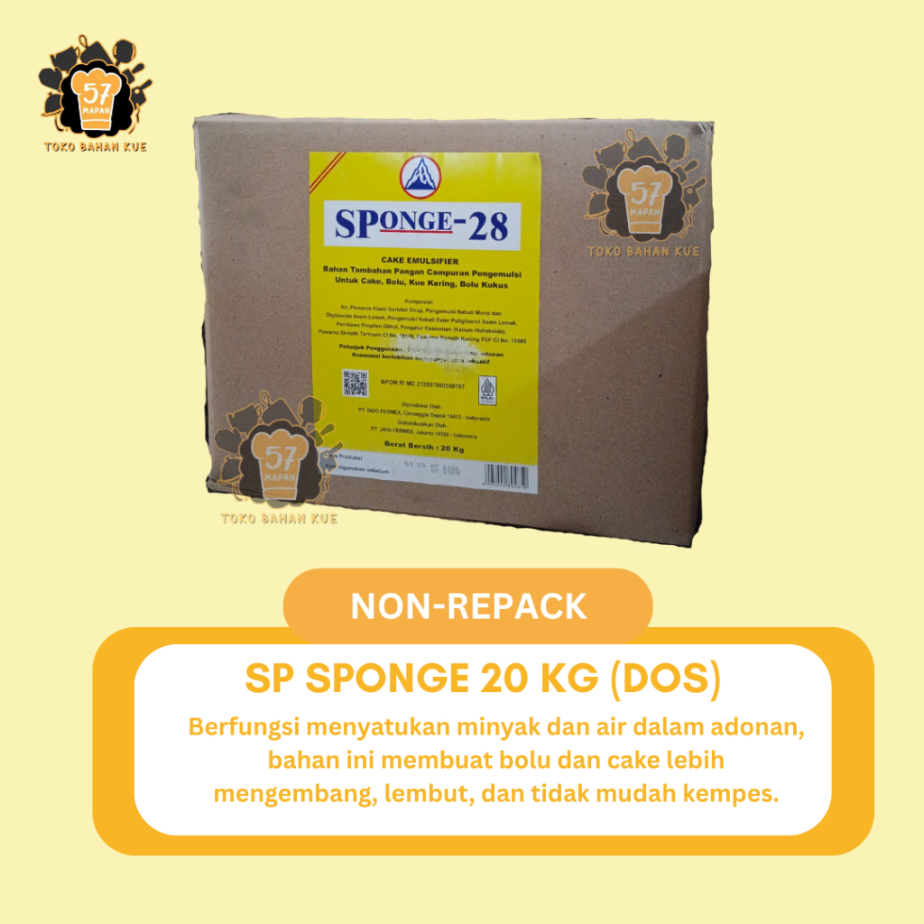 [DOS = 20KG] SP SPONGE 28 DOS 20 KG