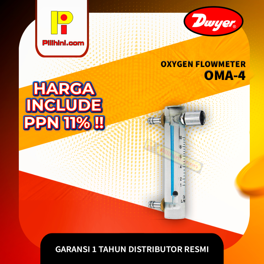 Dwyer OMA-4 Oxygen Flowmeter