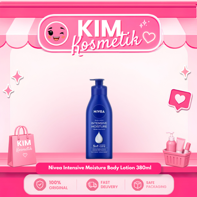 NIVEA Body Lotion Intensive Moisture 380ml - Pump