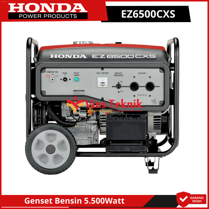 HONDA EZ6500CXS Mesin Genset Listrik Genset Bensin Generator Genset 5.500Watt EZ 6500 CXS