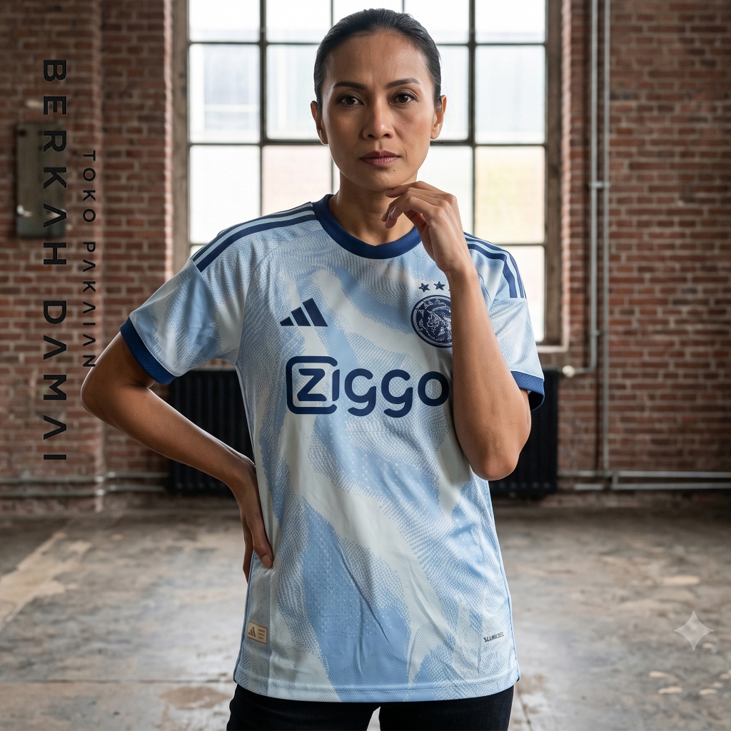 Jersey Bola Ajax Amsterdam 3rd Terbaru 2026/2027 Player Issue Premium Full Patch Dry Fit Dewasa