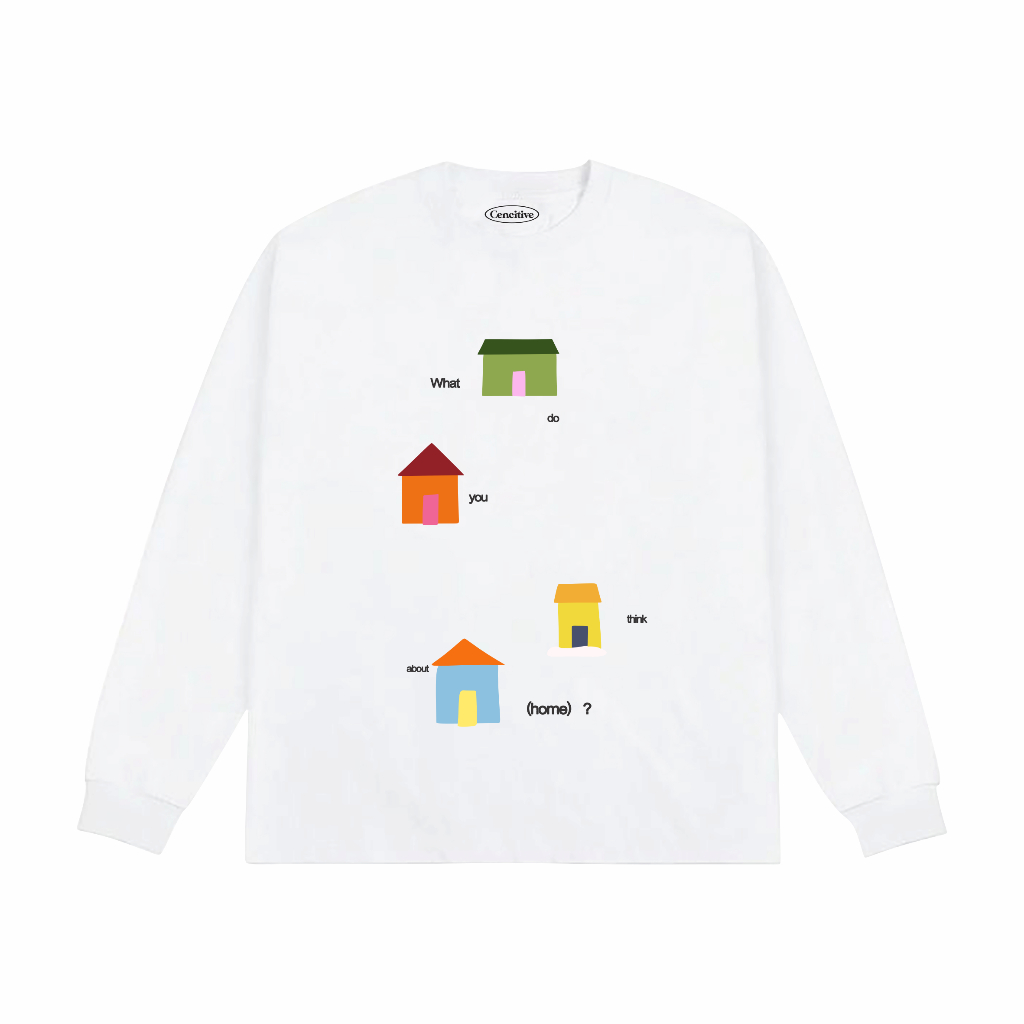 TS-Cencitive House Longsleeve White